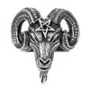 Bague 'Baphomet' 2 Bague 'Baphomet' -Magasin De Mode bague baphomet