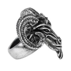 Bague 'Baphomet' 8 Bague 'Baphomet' -Magasin De Mode bague baphomet 1 2