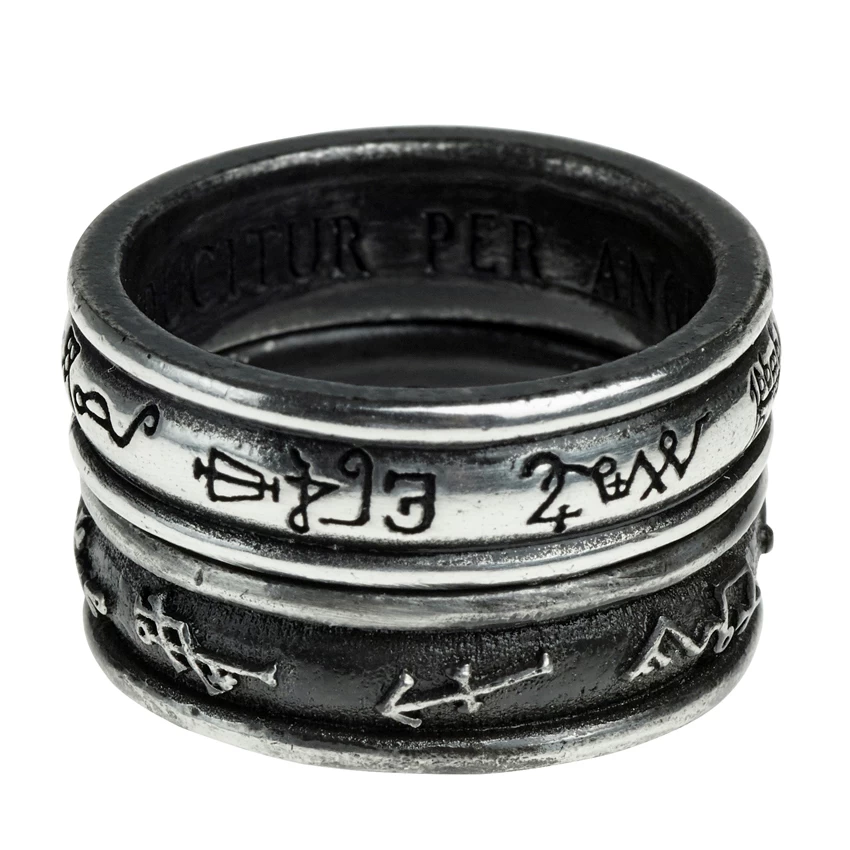 Bague 'Demon Black & Angel White' 4 Bague 'Demon Black & Angel White' – Image 2