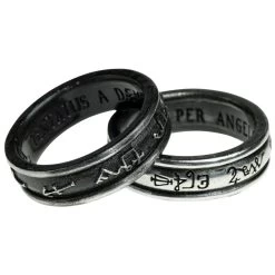 Bague 'Demon Black & Angel White' 9 Bague 'Demon Black & Angel White' -Magasin De Mode bague demon black angel white 1 2