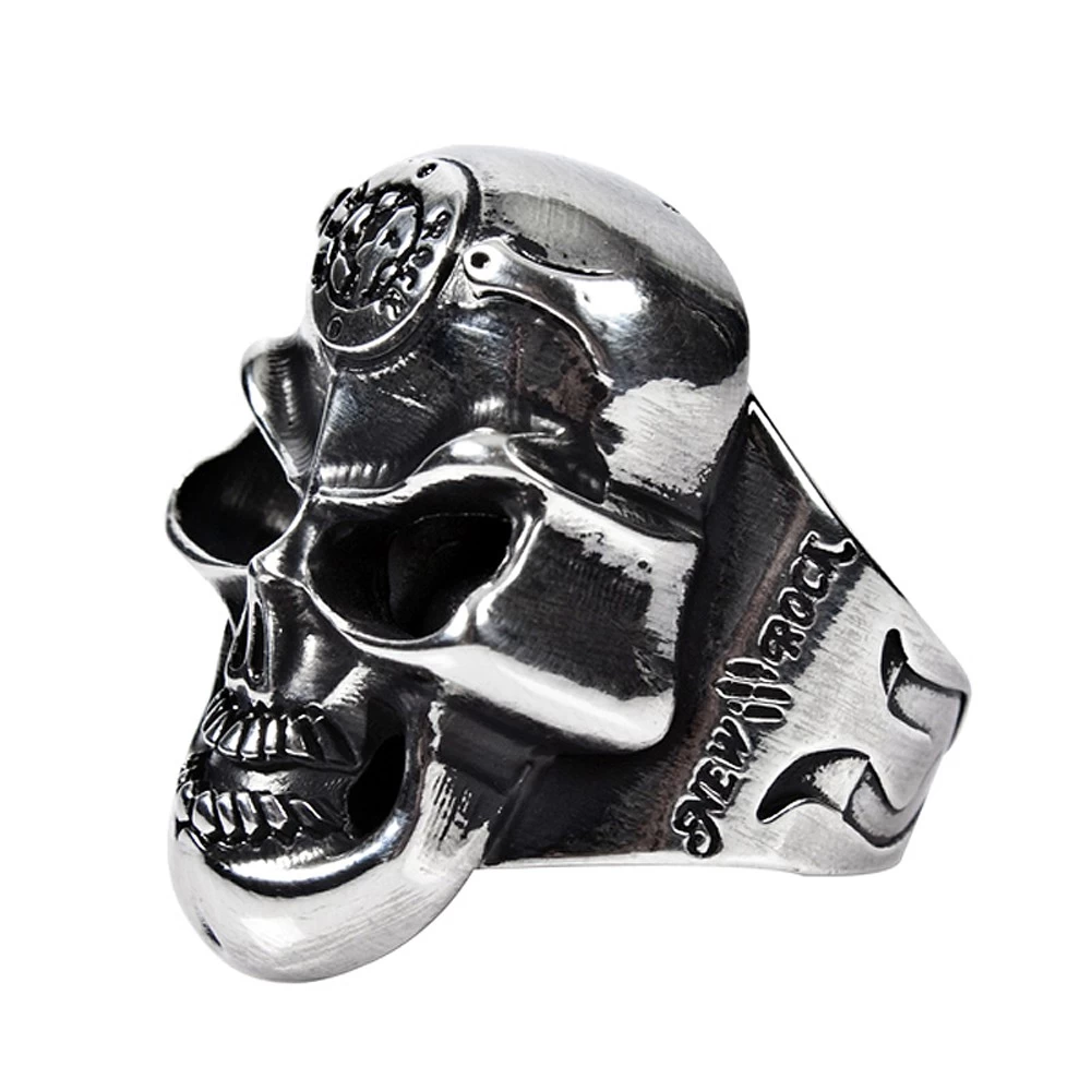 Bague New Rock 'Skull Ring' 3 Bague New Rock 'Skull Ring'