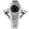 Bague 'RIP Rose' -Magasin De Mode bague rip rose
