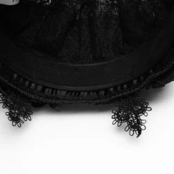 Bandeau Gothic Lolita 'Black Fairy' Noir -Magasin De Mode bandeau gothic lolita black fairy noir 10