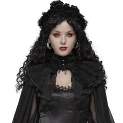 Bandeau Gothic Lolita 'Black Fairy' Noir -Magasin De Mode bandeau gothic lolita black fairy noir 2