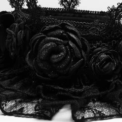 Bandeau Gothic Lolita 'Black Fairy' Noir -Magasin De Mode bandeau gothic lolita black fairy noir 8