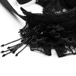 Bandeau Gothic Lolita 'Black Fairy' Noir -Magasin De Mode bandeau gothic lolita black fairy noir 9