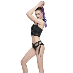 Bas De Bikini 'Nimue' Noir -Magasin De Mode bas de bikini nimue noir 7