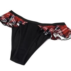 Bas De Bikini 'Scotish' Noir Et Tartan Rouge 31 Bas De Bikini 'Scotish' Noir Et Tartan Rouge -Magasin De Mode bas de bikini scotish noir et tartan rouge 13