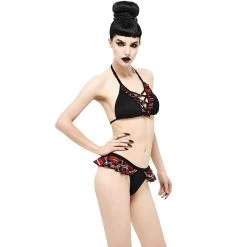 Bas De Bikini 'Scotish' Noir Et Tartan Rouge 22 Bas De Bikini 'Scotish' Noir Et Tartan Rouge -Magasin De Mode bas de bikini scotish noir et tartan rouge 4