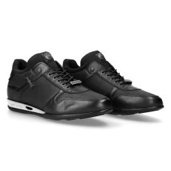 Baskets New Rock Chrono Luxor Noires -Magasin De Mode baskets new rock chrono luxor noires 7