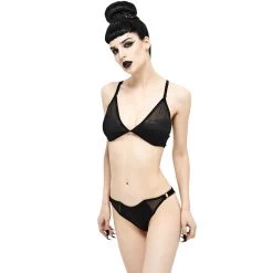 Bikini 'Bat Shaped' Noir -Magasin De Mode bikini bat shaped noir 6