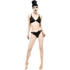 Bikini 'Bat Shaped' Noir -Magasin De Mode bikini bat shaped noir 8