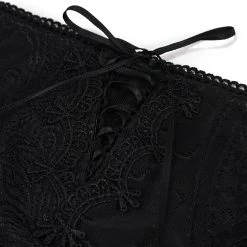 Bikini 'Gothic Tassel' Noir -Magasin De Mode bikini gothic tassel noir 15
