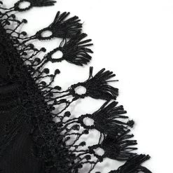 Bikini 'Gothic Tassel' Noir -Magasin De Mode bikini gothic tassel noir 19