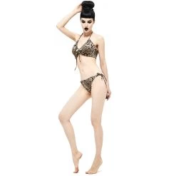 Bikini Léopard Beige -Magasin De Mode bikini leopard beige 6