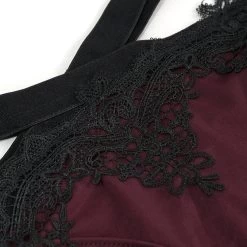 Bikini 'Narcissa' Bordeaux Et Noir -Magasin De Mode bikini narcissa bordeaux et noir 16