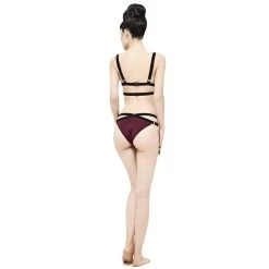 Bikini 'Narcissa' Bordeaux Et Noir -Magasin De Mode bikini narcissa bordeaux et noir 8
