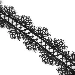 Bikini 'Narcissa' Noir Avec Tour De Cou En Dentelle -Magasin De Mode bikini narcissa noir avec tour de cou en dentelle 17