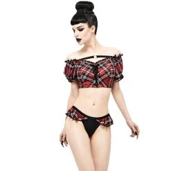 Bikini 'Scotish' En Tartan Rouge 28 Bikini 'Scotish' En Tartan Rouge -Magasin De Mode bikini scotish en tartan rouge 6