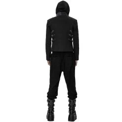 Blouson 'Lycidas' Noir Et Gris -Magasin De Mode blouson lycidas noir et gris 4