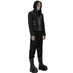 Blouson 'Lycidas' Noir Et Gris -Magasin De Mode blouson lycidas noir et gris 5