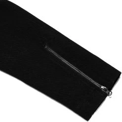 Blouson 'Punk Ragged' En Jean Noir -Magasin De Mode blouson punk ragged en jean noir 14