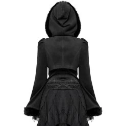 Boléro Gothic Lolita 'Melissa' Noir à Capuche 16 Boléro Gothic Lolita 'Melissa' Noir à Capuche -Magasin De Mode bolero gothic lolita melissa noir a capuche 2
