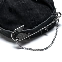 Bonnet 'Landlord' Noir -Magasin De Mode bonnet landlord noir 11