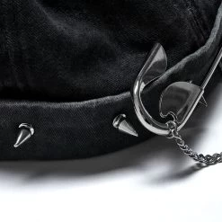 Bonnet 'Landlord' Noir -Magasin De Mode bonnet landlord noir 12