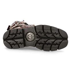 Bottes New Rock Comfort Light En Cuir Bordeaux -Magasin De Mode bottes new rock comfort light en cuir bordeaux 5