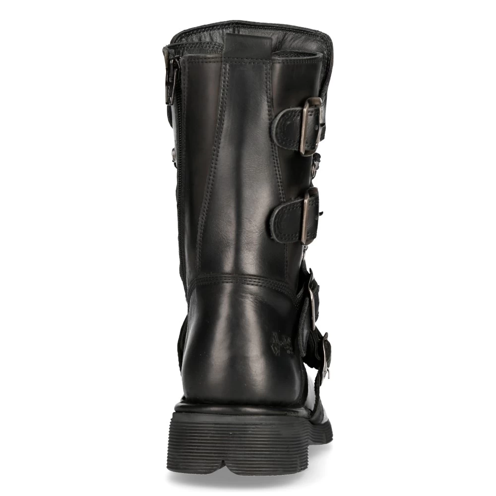 Bottes New Rock Comfort Light En Cuir Itali Et... 7 Bottes New Rock Comfort Light En Cuir Itali Et... â Image 5
