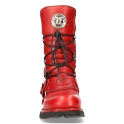 Bottes New Rock Comfort Light En Cuir Rouge 12 Bottes New Rock Comfort Light En Cuir Rouge -Magasin De Mode bottes new rock comfort light en cuir rouge 2