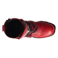 Bottes New Rock Comfort Light En Cuir Rouge 16 Bottes New Rock Comfort Light En Cuir Rouge -Magasin De Mode bottes new rock comfort light en cuir rouge 6