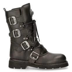 Bottes New Rock Comfort Light Vegan Noires