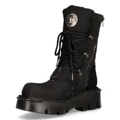 Bottes New Rock Eco Noires -Magasin De Mode bottes new rock eco noires 3