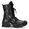 Bottes New Rock Impact En Cuir Noir 2 Bottes New Rock Impact En Cuir Noir -Magasin De Mode bottes new rock impact en cuir noir