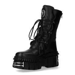 Bottes New Rock Metallic En Cuir Itali Et Nomada Noirs 13 Bottes New Rock Metallic En Cuir Itali Et Nomada Noirs -Magasin De Mode bottes new rock metallic en cuir itali et nomada noirs 3