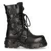 Bottes New Rock Metallic Oxido En Cuir Noir 1 Bottes New Rock Metallic Oxido En Cuir Noir -Magasin De Mode bottes new rock metallic oxido en cuir noir