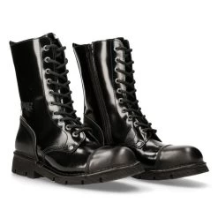Bottes New Rock Newmili En Cuir Noir 17 Bottes New Rock Newmili En Cuir Noir -Magasin De Mode bottes new rock newmili en cuir noir 7