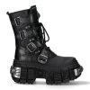 Bottes New Rock Wall En Cuir Itali Et Nomada Noirs 1 Bottes New Rock Wall En Cuir Itali Et Nomada Noirs -Magasin De Mode bottes new rock wall en cuir itali et nomada noirs