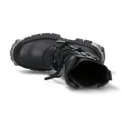 Bottes New Rock Wall En Cuir Itali Et Nomada Noirs 16 Bottes New Rock Wall En Cuir Itali Et Nomada Noirs -Magasin De Mode bottes new rock wall en cuir itali et nomada noirs 6
