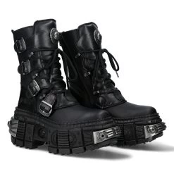 Bottes New Rock Wall En Cuir Itali Et Nomada Noirs 17 Bottes New Rock Wall En Cuir Itali Et Nomada Noirs -Magasin De Mode bottes new rock wall en cuir itali et nomada noirs 7