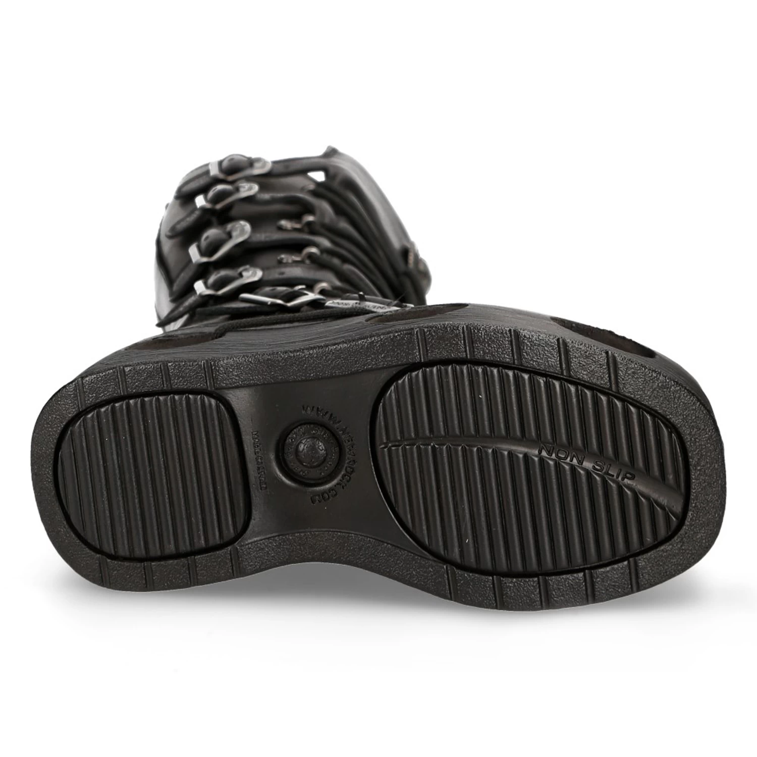 Bottes Plateformes Hautes New Rock Metallic En Cuir... 8 Bottes Plateformes Hautes New Rock Metallic En Cuir... – Image 6