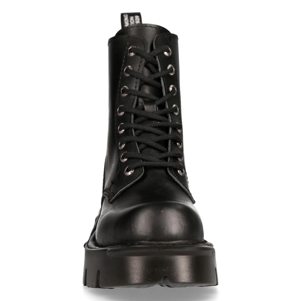 Bottines New Rock Newmili Reactor En Cuir Noir 5 Bottines New Rock Newmili Reactor En Cuir Noir – Image 3