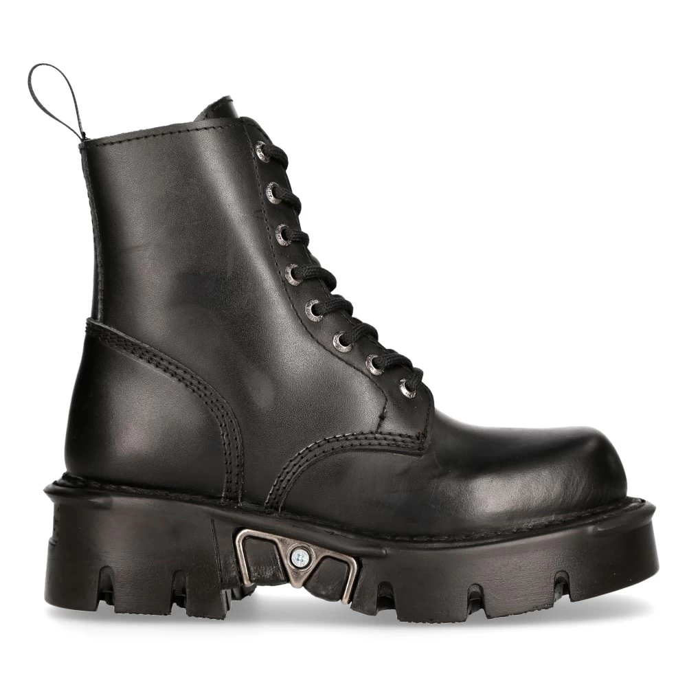 Bottines New Rock Newmili Reactor En Cuir Noir 3 Bottines New Rock Newmili Reactor En Cuir Noir