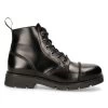 Bottines New Rock Ranger En Cuir Antik Noir 2 Bottines New Rock Ranger En Cuir Antik Noir -Magasin De Mode bottines new rock ranger en cuir antik noir