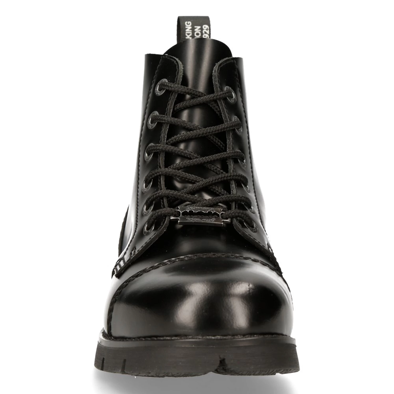 Bottines New Rock Ranger En Cuir Antik Noir 5 Bottines New Rock Ranger En Cuir Antik Noir – Image 3