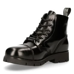 Bottines New Rock Ranger En Cuir Antik Noir 13 Bottines New Rock Ranger En Cuir Antik Noir -Magasin De Mode bottines new rock ranger en cuir antik noir 3