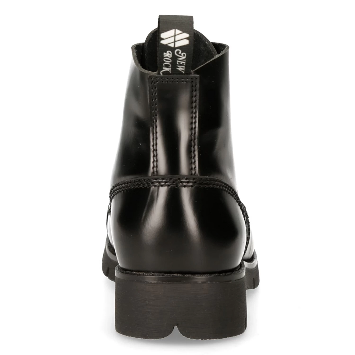 Bottines New Rock Ranger En Cuir Antik Noir 7 Bottines New Rock Ranger En Cuir Antik Noir – Image 5