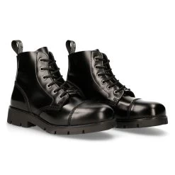 Bottines New Rock Ranger En Cuir Antik Noir 17 Bottines New Rock Ranger En Cuir Antik Noir -Magasin De Mode bottines new rock ranger en cuir antik noir 7